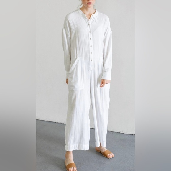 Mara Hoffman Pants - Mara Hoffman Organic Cotton Gauze Jumpsuit